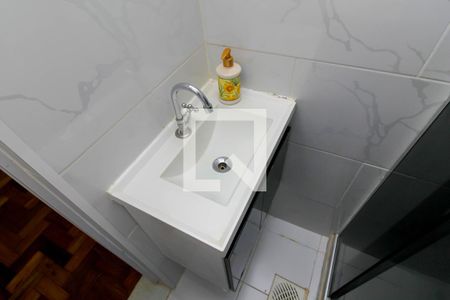 Studio para alugar com 40m², 1 quarto e sem vaga Studio para alugar com 40m², 1 quarto e sem vagaBanheiro da Suíte