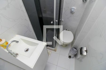 Studio para alugar com 40m², 1 quarto e sem vaga Studio para alugar com 40m², 1 quarto e sem vagaBanheiro da Suíte