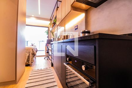 Studio à venda com 28m², 1 quarto e sem vaga Studio à venda com 28m², 1 quarto e sem vagaCozinha