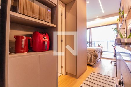 Studio à venda com 28m², 1 quarto e sem vaga Studio à venda com 28m², 1 quarto e sem vagaCozinha