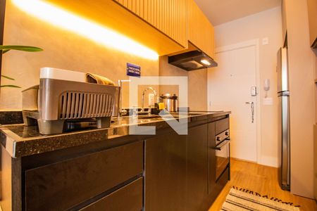 Studio à venda com 28m², 1 quarto e sem vaga Studio à venda com 28m², 1 quarto e sem vagaCozinha