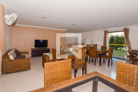 Apartamento para alugar com 110m², 3 quartos e sem vagaÁrea comum - Salão de festas