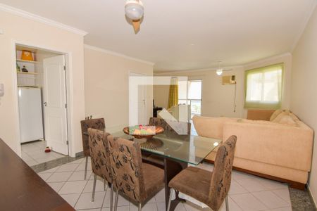 Sala de apartamento para alugar com 3 quartos, 110m² em Loteamento João Batista Julião, Guarujá