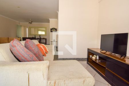 Sala de apartamento para alugar com 3 quartos, 110m² em Loteamento João Batista Julião, Guarujá