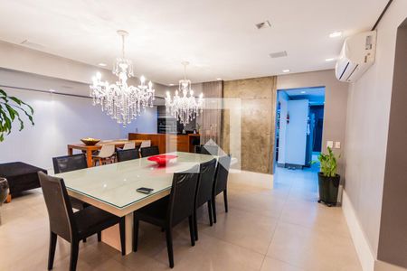 Sala de apartamento à venda com 3 quartos, 177m² em Campestre, Santo André