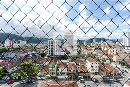 Vista de apartamento para alugar com 2 quartos, 71m² em Campo Grande, Santos