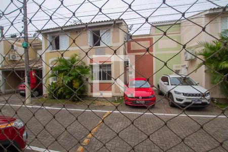 Vista da Sala de casa de condomínio à venda com 3 quartos, 90m² em Humaitá, Porto Alegre