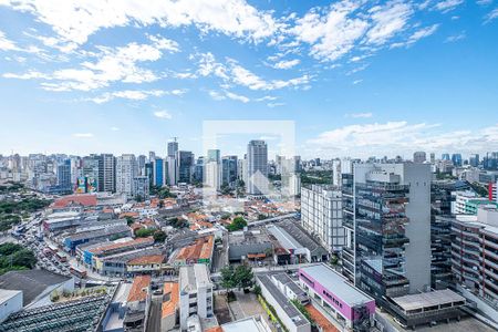 Varanda - Vista de apartamento à venda com 2 quartos, 77m² em Pinheiros, São Paulo