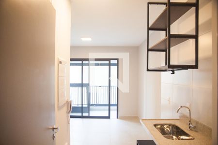 Sala/Cozinha de kitnet/studio para alugar com 1 quarto, 24m² em Bela Vista, São Paulo