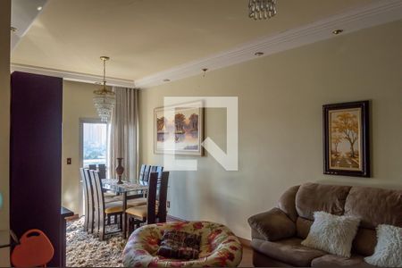Sala de apartamento para alugar com 3 quartos, 87m² em Baeta Neves, São Bernardo do Campo