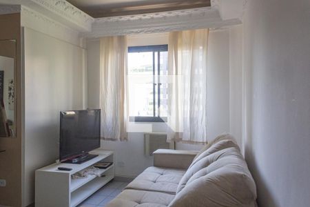 Sala de apartamento para alugar com 2 quartos, 60m² em Canto do Forte, Praia Grande
