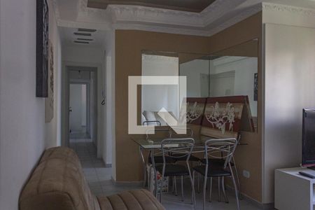 Sala de apartamento para alugar com 2 quartos, 60m² em Canto do Forte, Praia Grande