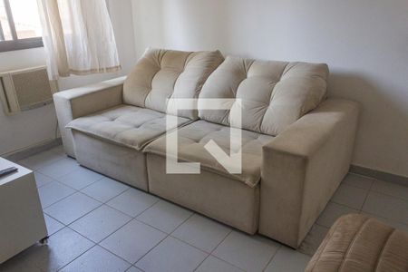 Sala de apartamento para alugar com 2 quartos, 60m² em Canto do Forte, Praia Grande