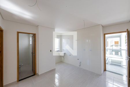 Sala e Cozinha de apartamento à venda com 2 quartos, 30m² em Chácara Califórnia, São Paulo