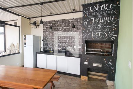 Área comum - Churrasqueira de apartamento para alugar com 2 quartos, 50m² em Vila Nossa Senhora das Gracas, Taubaté