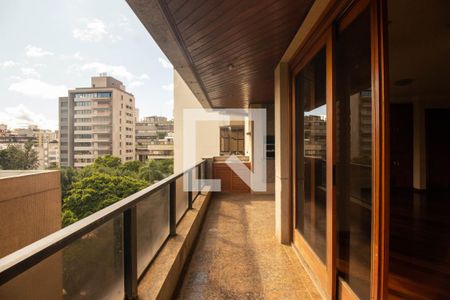 Varanda da Sala de apartamento à venda com 2 quartos, 140m² em Rio Branco, Porto Alegre