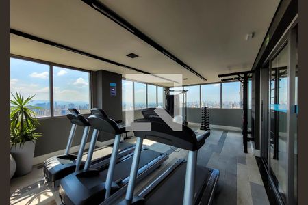 Studio à venda com 28m², 1 quarto e sem vagaAcademia