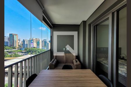 Studio à venda com 28m², 1 quarto e sem vagaÁrea de Serviço/Varanda