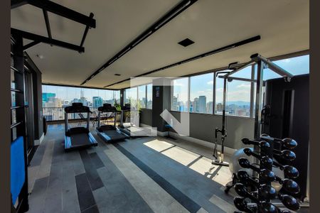 Studio à venda com 28m², 1 quarto e sem vagaAcademia