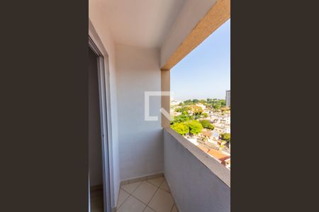 Varanda da Sala de apartamento para alugar com 2 quartos, 57m² em Vila Alpina, Santo André
