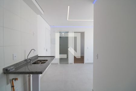 Apartamento à venda com 34m², 2 quartos e 1 vagaCozinha e Área de Serviço