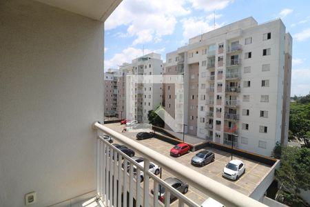 Varanda da Sala de apartamento para alugar com 2 quartos, 47m² em Jardim Colonial, São Paulo