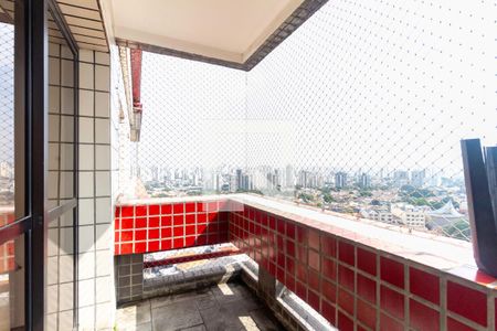 Varanda da Sala de apartamento à venda com 4 quartos, 160m² em Vila da Saúde, São Paulo