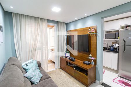 Sala de apartamento à venda com 2 quartos, 47m² em Novo Osasco, Osasco