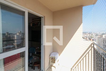 Varanda  de apartamento à venda com 3 quartos, 63m² em Jardim Celeste, São Paulo