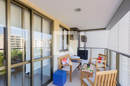 Varanda da Sala de apartamento à venda com 3 quartos, 92m² em Freguesia de Jacarepaguá, Rio de Janeiro