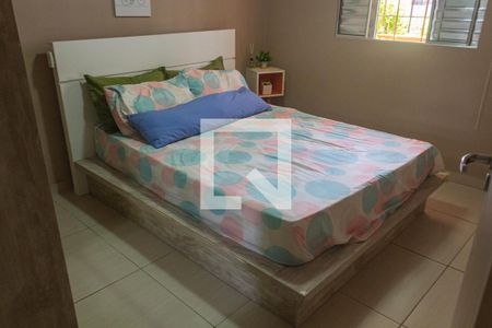 Casa para alugar com 125m², 3 quartos e 3 vagasDetalhe da suíte