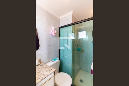Banheiro da Suíte de apartamento à venda com 2 quartos, 61m² em Vila Moinho Velho, São Paulo