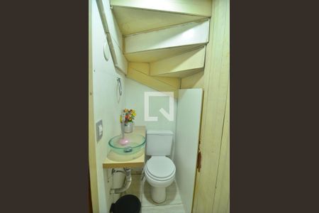 Lavabo de casa de condomínio à venda com 3 quartos, 89m² em Rio Branco, Canoas
