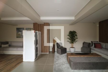 Apartamento para alugar com 31m², 1 quarto e sem vagaÁrea comum - Salão de festas