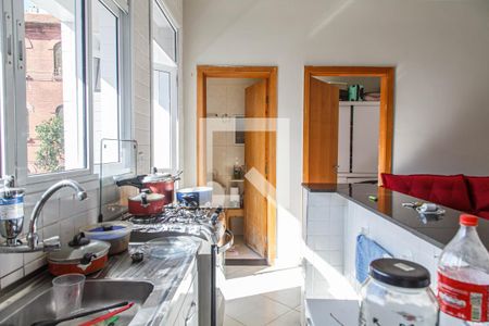 Cozinha de apartamento para alugar com 1 quarto, 38m² em Brás, São Paulo