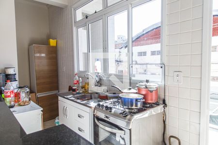 Cozinha de apartamento para alugar com 1 quarto, 38m² em Brás, São Paulo
