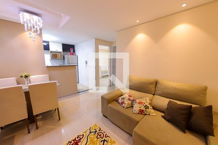 Sala de apartamento para alugar com 2 quartos, 47m² em Jardim Ansalca, Guarulhos