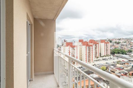 Varanda da Sala de apartamento para alugar com 1 quarto, 31m² em Vila Penteado, São Paulo