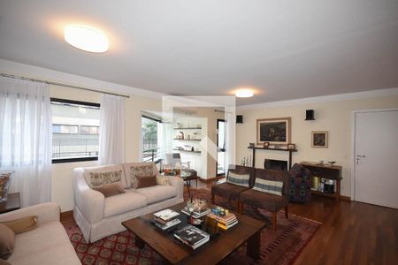 Sala 1 de apartamento à venda com 4 quartos, 209m² em Vila Morumbi, São Paulo
