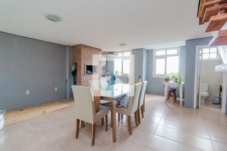 Sala de casa de condomínio à venda com 4 quartos, 370m² em Campo Novo, Porto Alegre