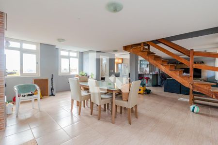 Sala de casa de condomínio à venda com 4 quartos, 370m² em Campo Novo, Porto Alegre