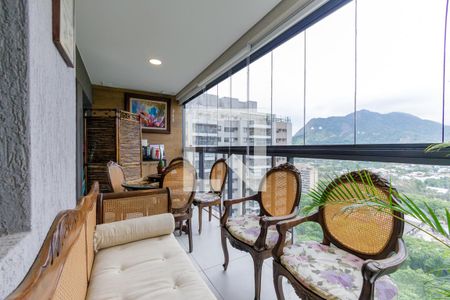 Varanda de apartamento para alugar com 4 quartos, 165m² em Recreio dos Bandeirantes, Rio de Janeiro