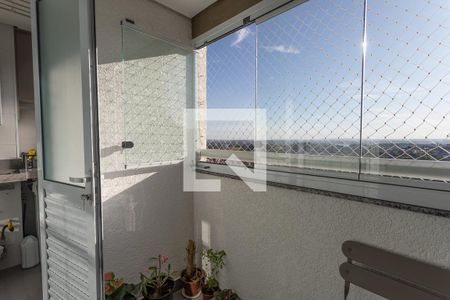 Varanda da sala  de apartamento para alugar com 3 quartos, 68m² em Centro, Diadema