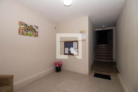 Hall de Entrada de kitnet/studio para alugar com 1 quarto, 50m² em Cristo Redentor, Porto Alegre