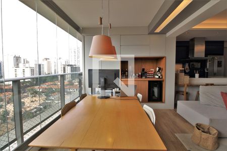Varanda de apartamento à venda com 2 quartos, 105m² em Brooklin, São Paulo