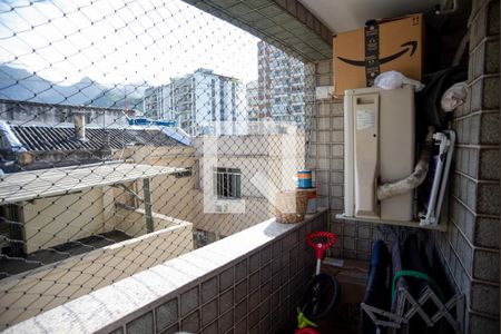 Varanda da Sala de apartamento para alugar com 2 quartos, 64m² em Tijuca, Rio de Janeiro