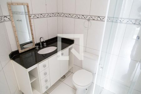 Casa de condomínio à venda com 83m², 2 quartos e 2 vagasBanheiro do Quarto 1