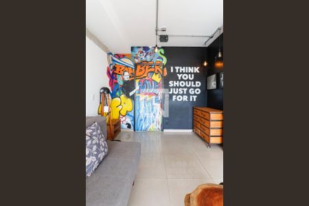 Sala de apartamento à venda com 1 quarto, 43m² em Santa Cecília, São Paulo