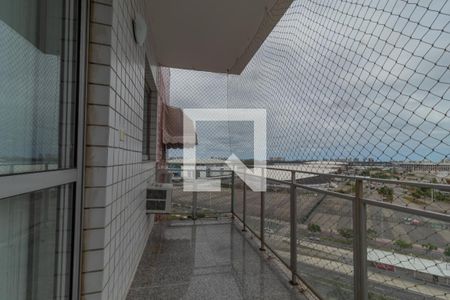 Varanda da Sala de apartamento para alugar com 4 quartos, 200m² em Barra da Tijuca, Rio de Janeiro