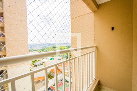 Varanda da sala de apartamento à venda com 2 quartos, 53m² em Utinga, Santo André